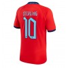 England Raheem Sterling #10 Bortedrakt VM 2022 Kortermet